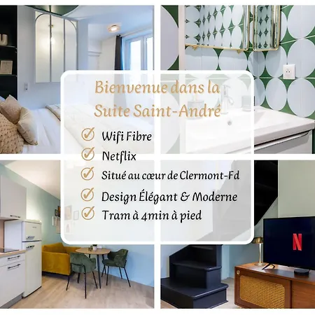 La Suite St-Andre - T2 Art Deco - Centre Ville *